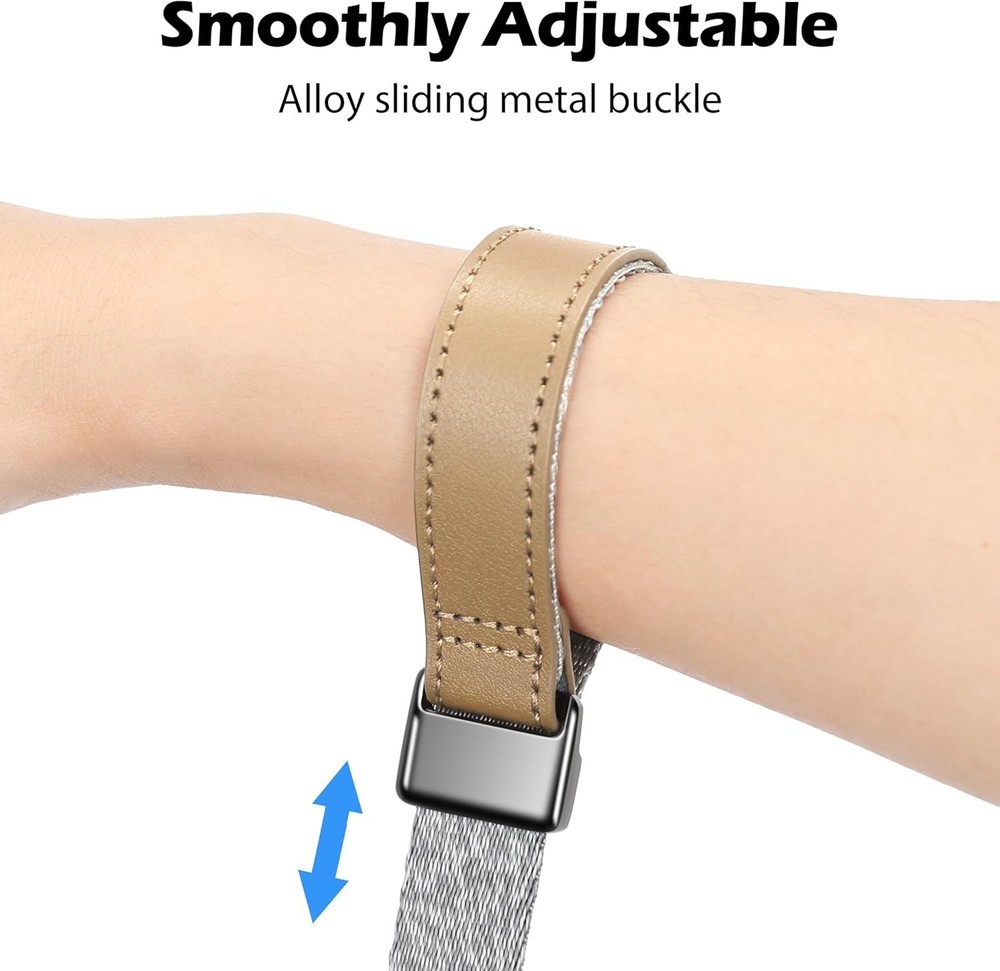 Camera Wrist Strap with Quick Release Buckle. Sturdy Nylon Rope Hand Strap Co...