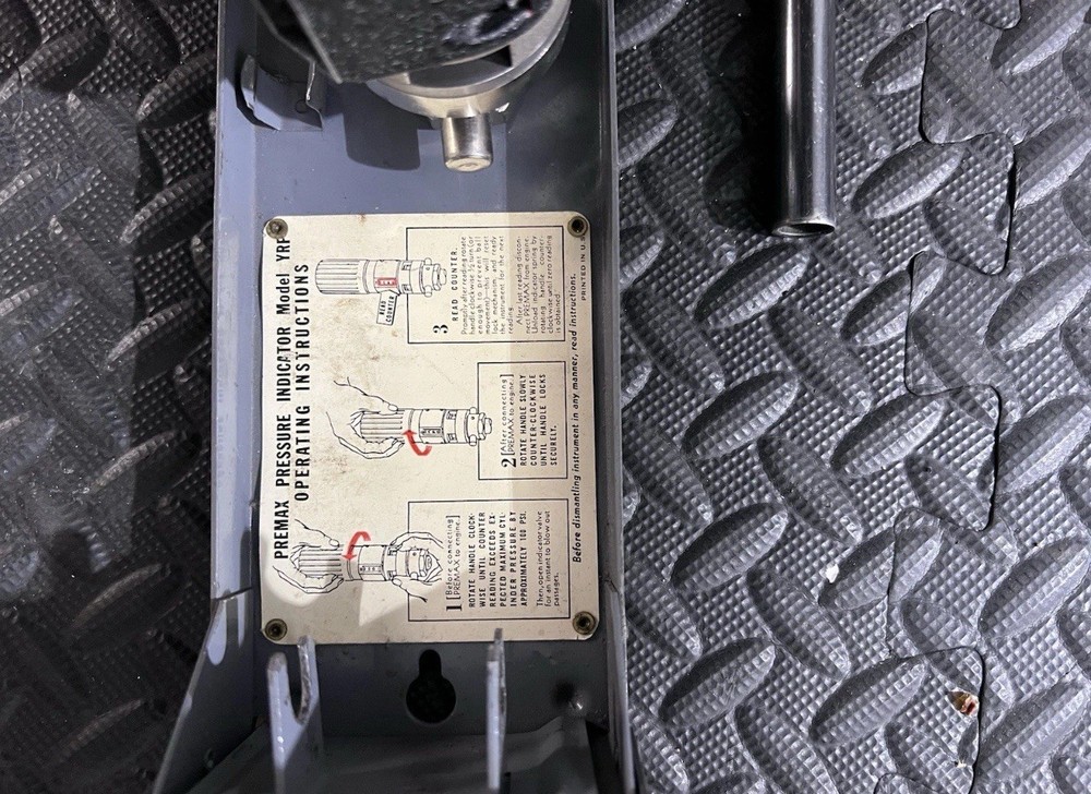 BACHARACH PREMAX DIESEL ENGINE PRESSURE INDICATOR TOOL MODEL YRF