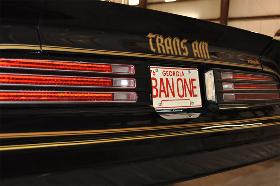 Smokey and the Bandit | 1977 Trans Am | BAN ONE | STAMPED Prop License Plate
