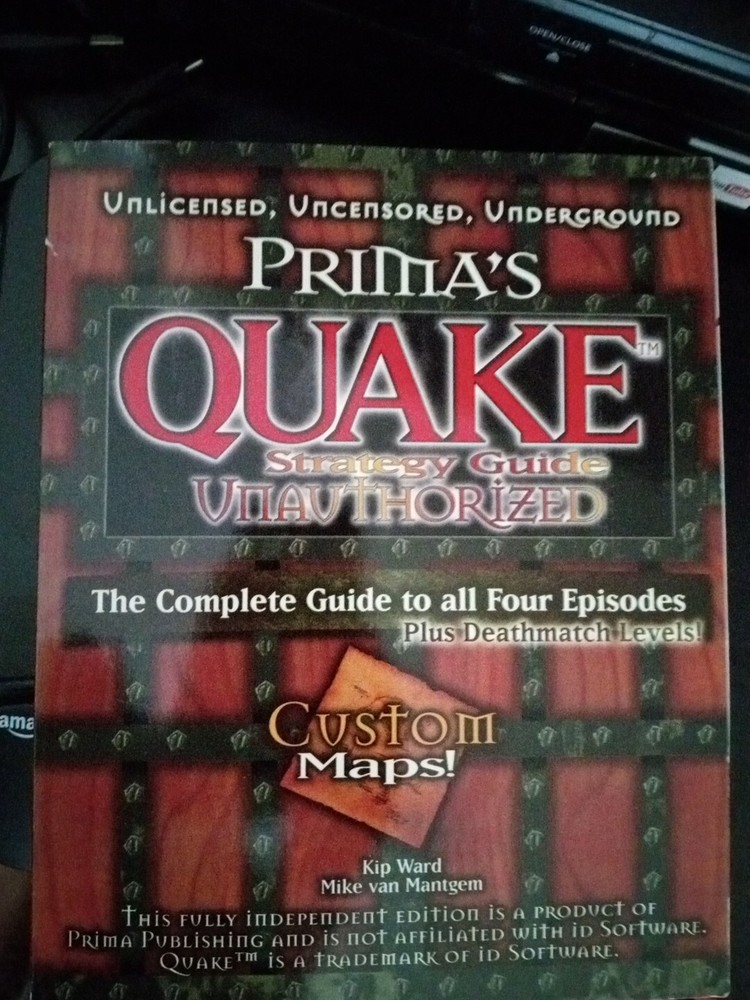 Quake Strategy Guide. All Four Episodes.