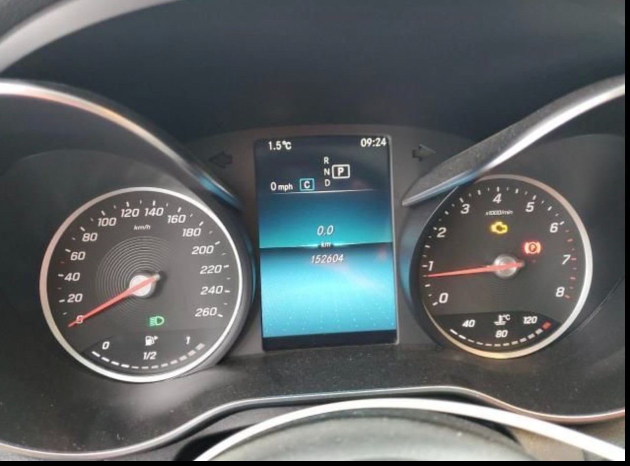 2020 MERCEDES-BENZ C300 DASH CENTER SCREEN MONITOR A2059000441 OEM