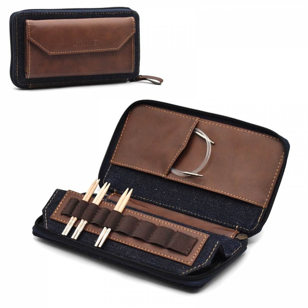 Lykke Needle Cases; Oxford Case; Empty, for Interchangeable Needles and More
