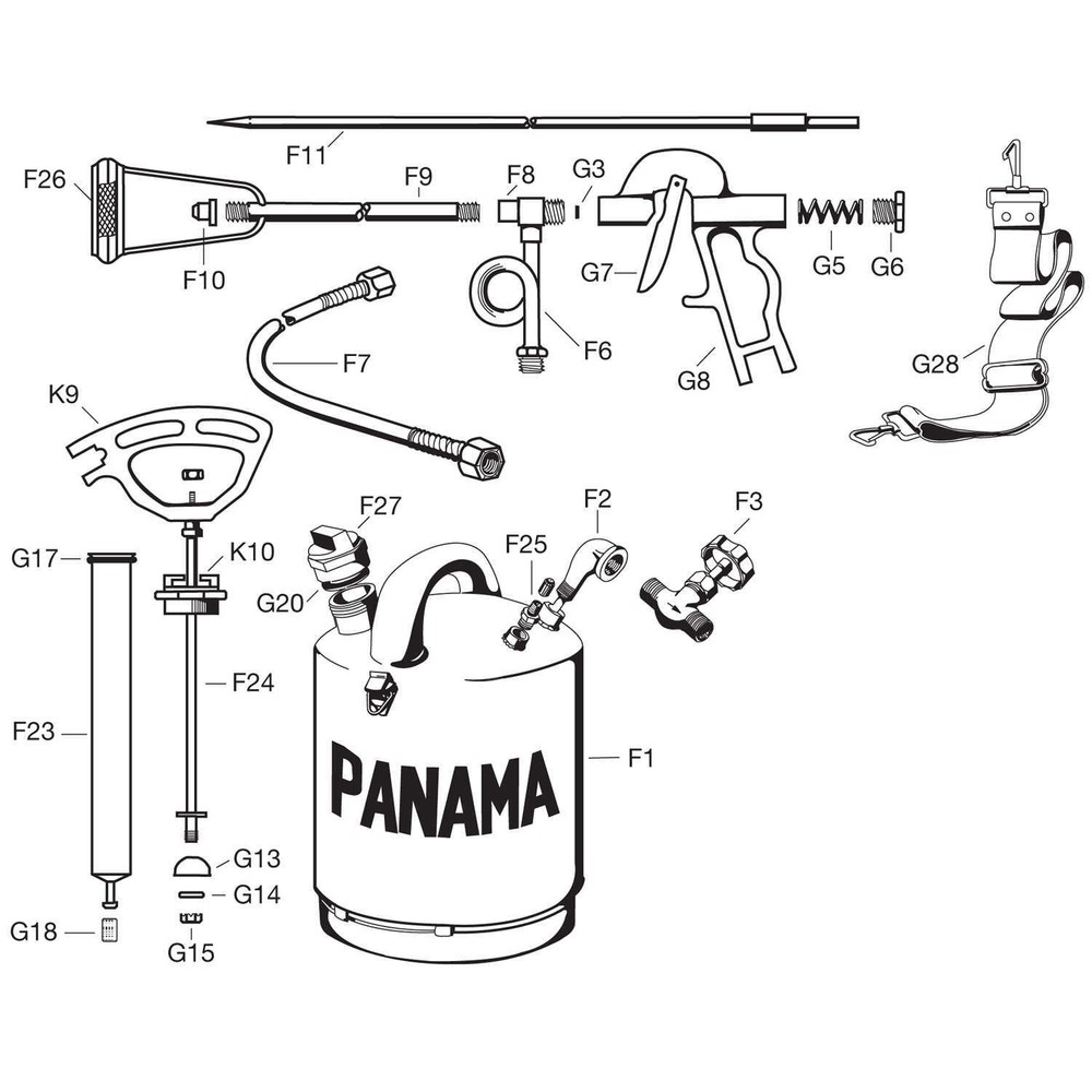 Panama Flame Torch Safety Loop