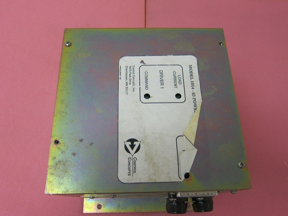 Control Concepts 1014-03 AMAT 0190-35634, SCR Power Controller