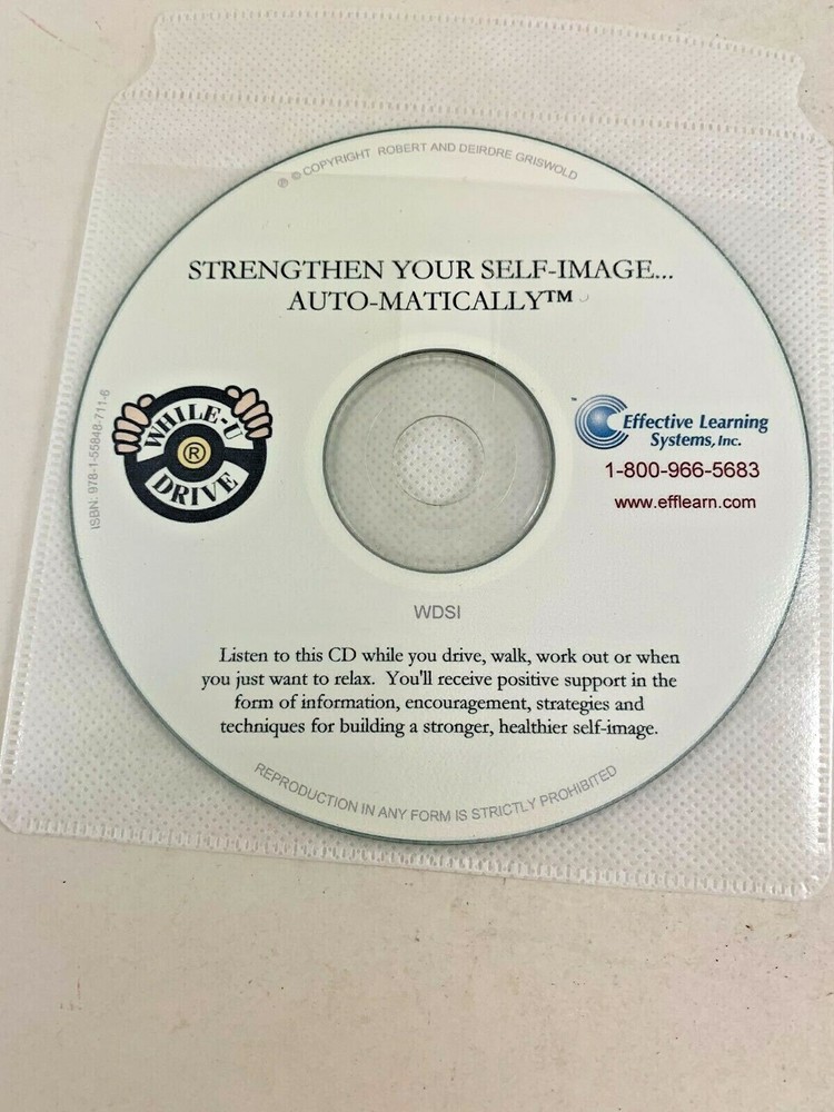 STRENGTHEN YOUR SELF-IMAGE... AUTO-MATICALLY WHILE-U DRIVE CD SELF-HELP CD ONLY