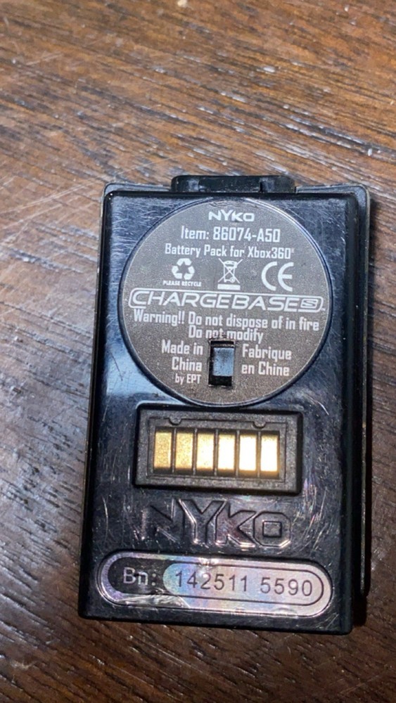 NYKO Xbox 360 Battery Pack UNTESTED