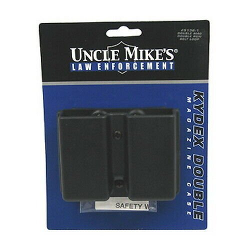 Uncle Mike's Kydex Off-Duty and Concealment Accessory Double Stack Double Mag Ca