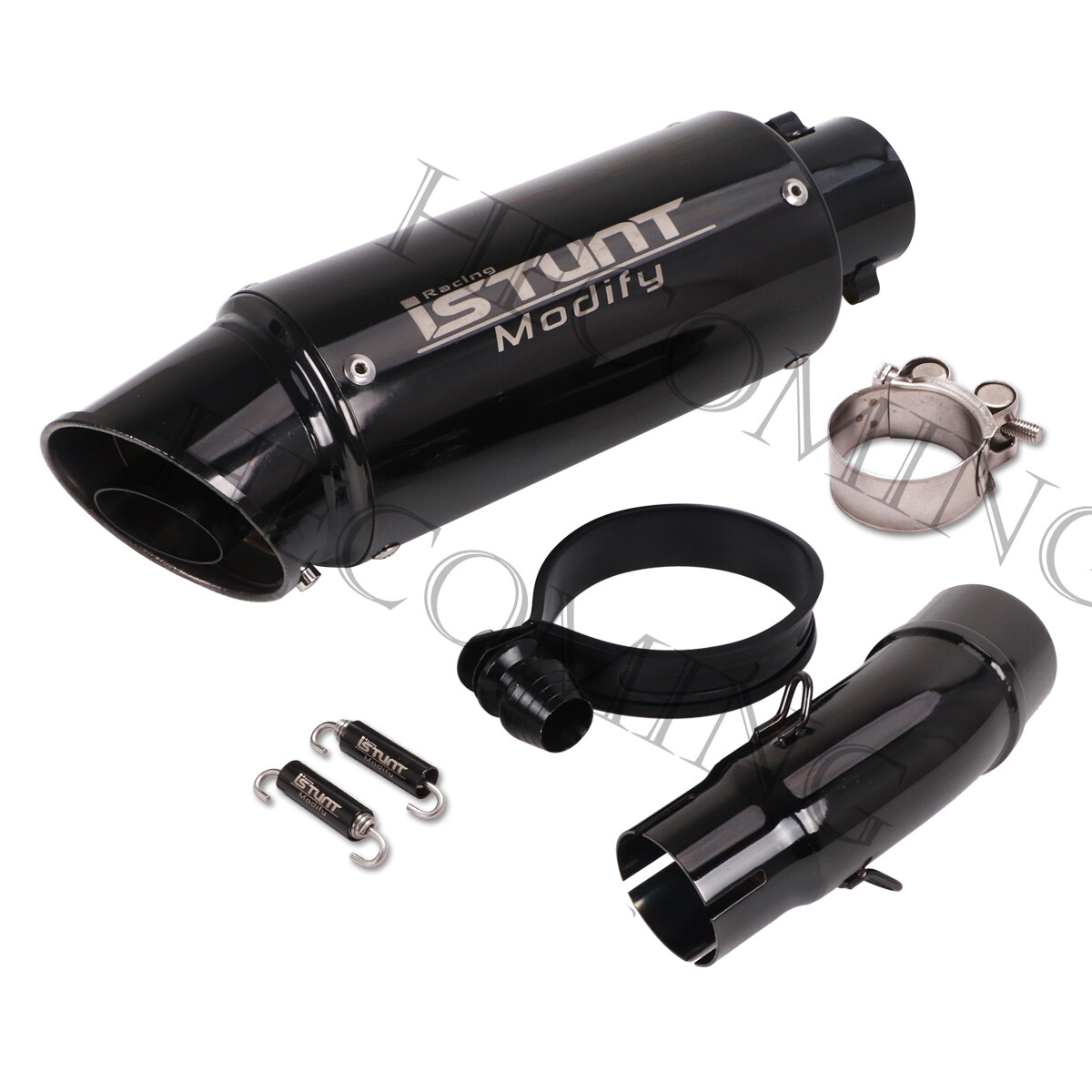 Exhaust System Muffler Baffle Slip on For Kawasaki Z400 Ninja 400 18-24 ninja500
