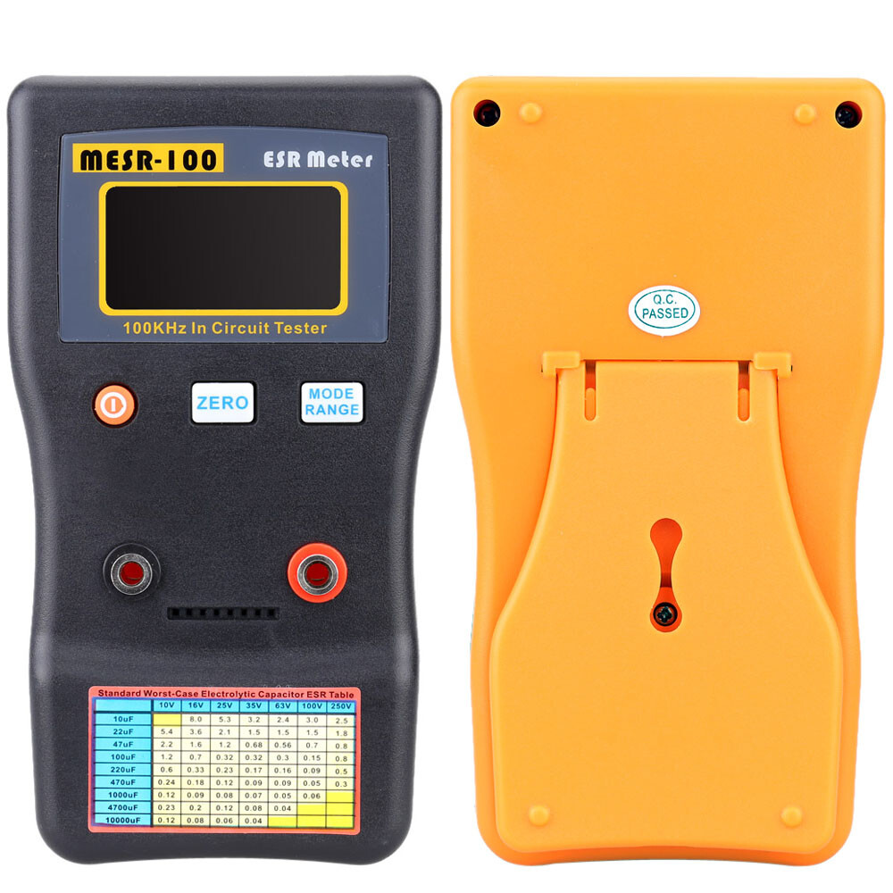 MESR-100 ESR Capacitance Ohm Meter Measuring Tool Capacitor Circuit Tester