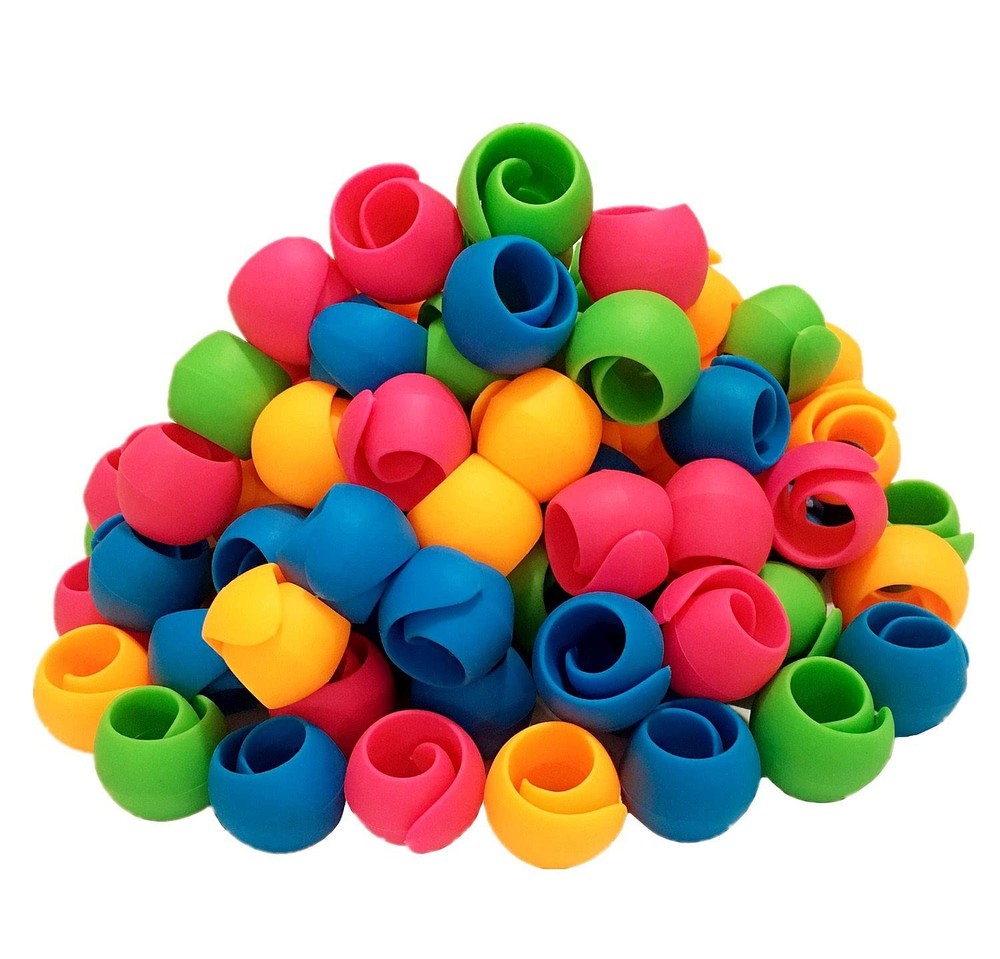 100pcs Thread Spool Savers - Prevent Thread Tails from Unwinding for Sewing a...
