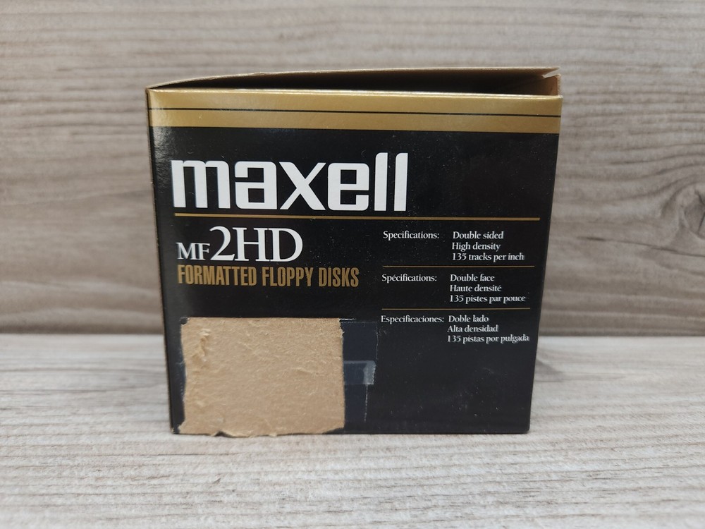 Maxwell MF2HD High Density Floppy Disk 3.5" Formatted 30 Pack IBM Compatibles