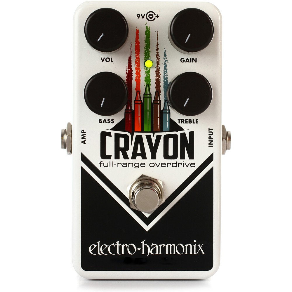 Electro-Harmonix EHX Crayon 69 Full-Range Overdrive Effects Pedal