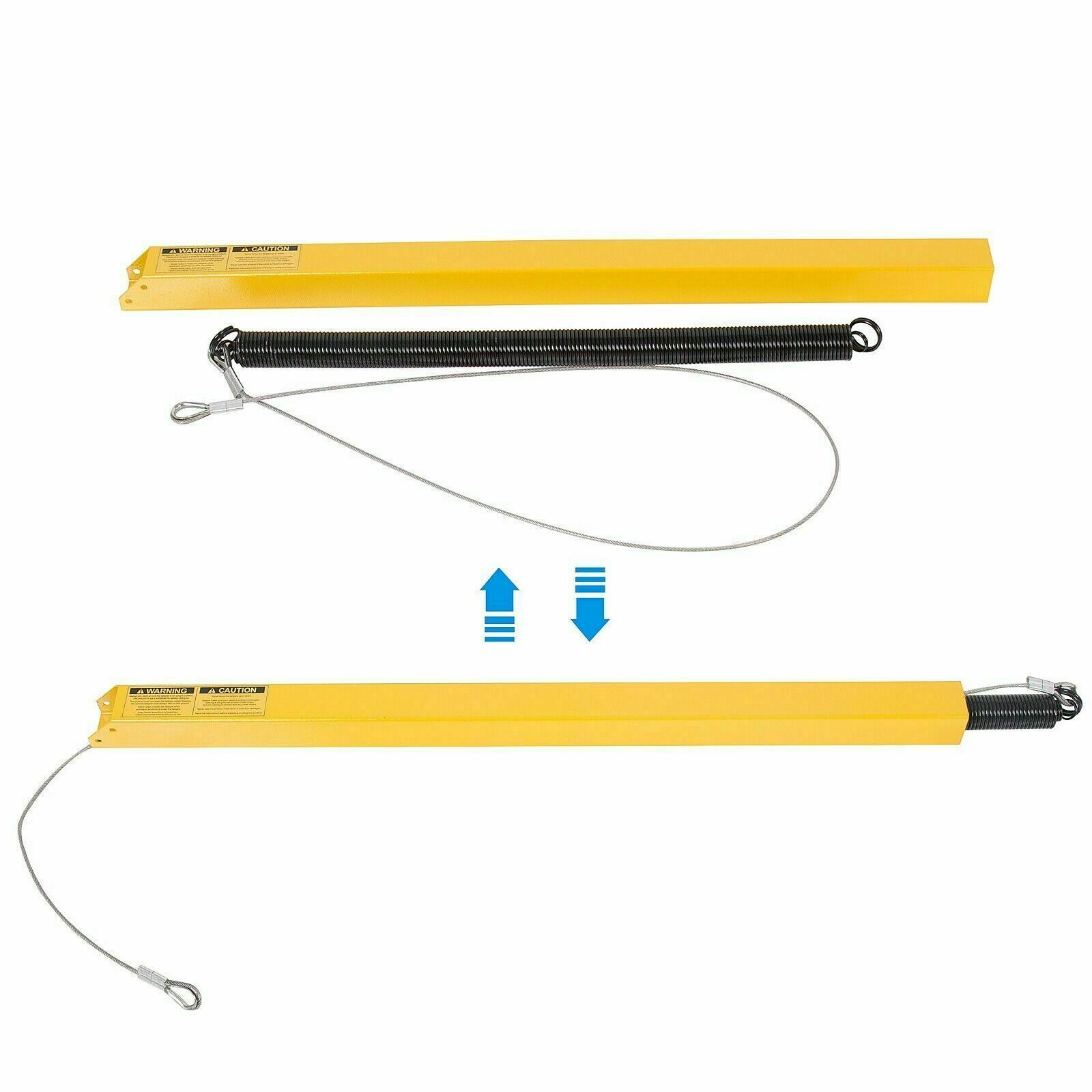 350 Pounds 2 Sided Trailer Tailgate Liftgate Ramp Lift Assist System Yellow