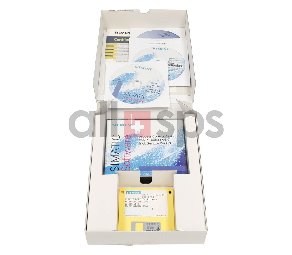 SIMATIC PCS 7, SOFTWARE CLIENT V6.0 SINGLE LICEN., 6ES7658-2CX06-0YA0 (US)