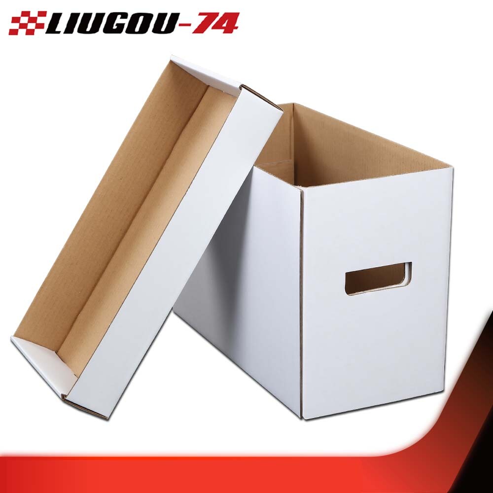 3Pack Comic Books Storage Boxes Short Holds 150-175 Stackable Durable Archive