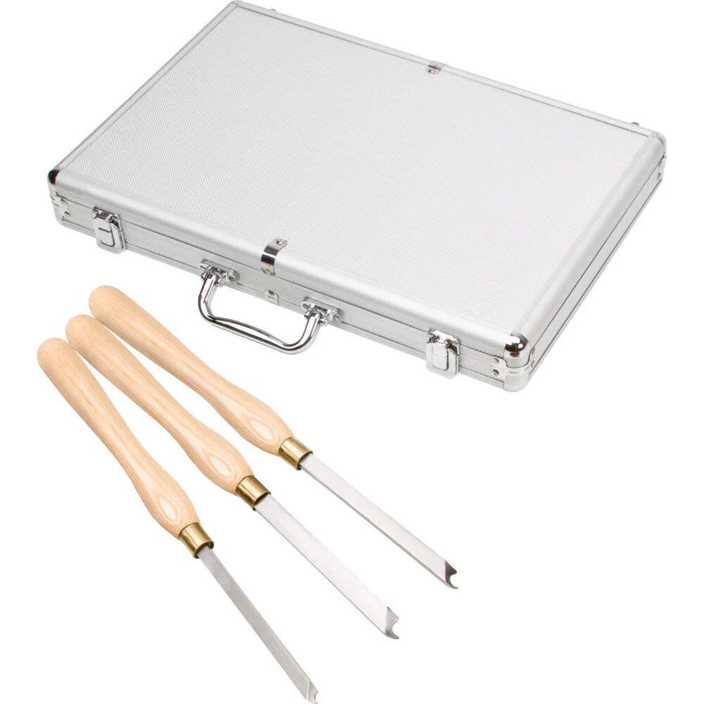 Shop Fox Lathe Chisel Set, 3 Pieces