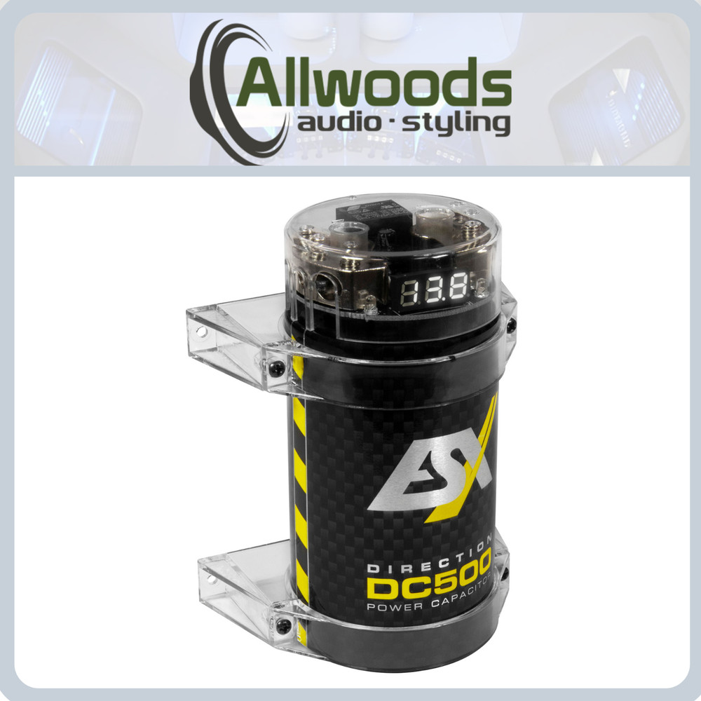 ESX DC500  0.5 Farad buffer capacitor