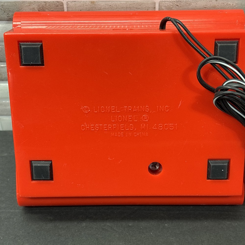 Lionel Red Plastic Hobby Transformer Controller