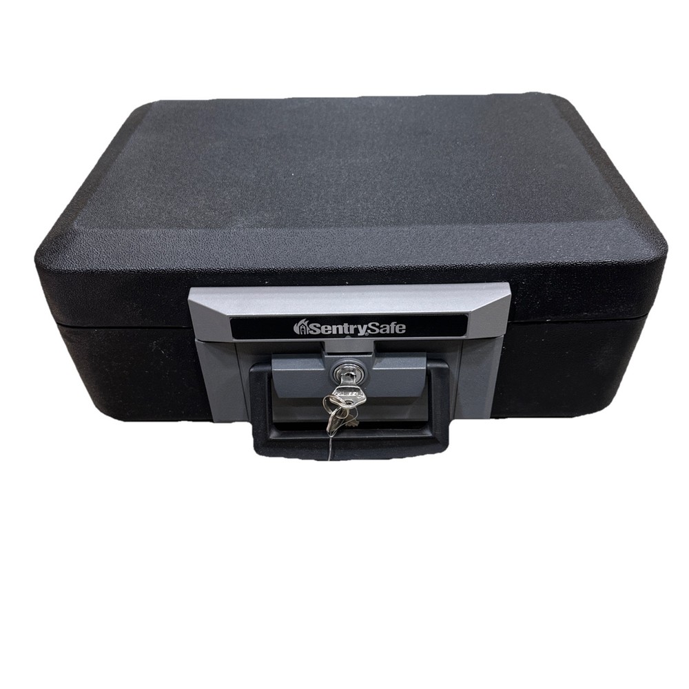 Sentrysafe Fireproof Safe Box Home Security Document Storage Chest with Key Lock