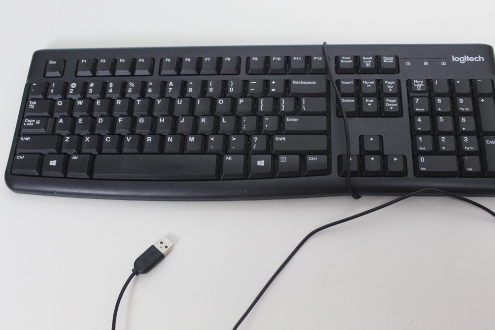 Logitech Black Keyboard K120 Y-U0009