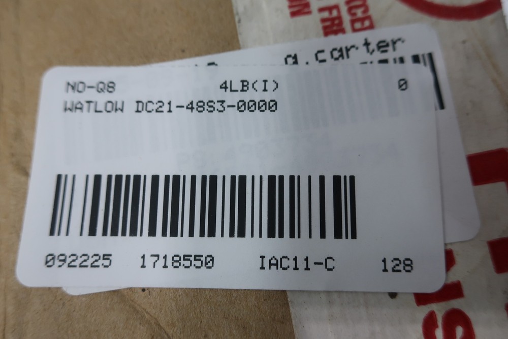 Watlow DC21-48S3-0000 Solid State Power Control 480v-ac
