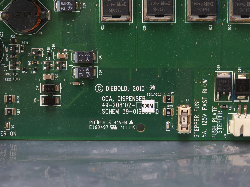 NCR 445-0749331 S2 Dispenser Controller PCB [CTC]