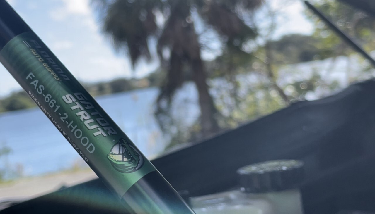 Two Trunk Lift Supports FAS-678 For Lexus Sedans: 2006-2015 IS250, IS350, IS F