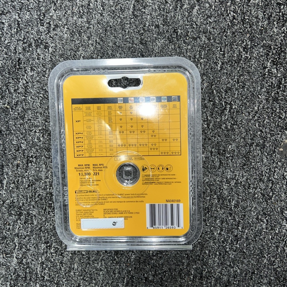 DEWALT 4-1/2" HP Segmented Diamond Blade (DW4782)