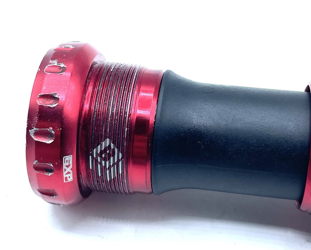 SRAM BlackBox Ceramic GXP Road Bike Bottom Bracket Red Anodized