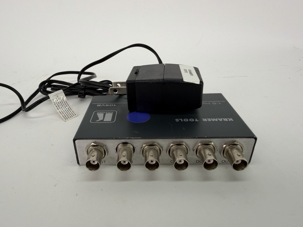 KRAMER 105VB 1:5 COMPOSITE VIDEO DISTRIBUTION AMPLIFIER High Resolution Video DA