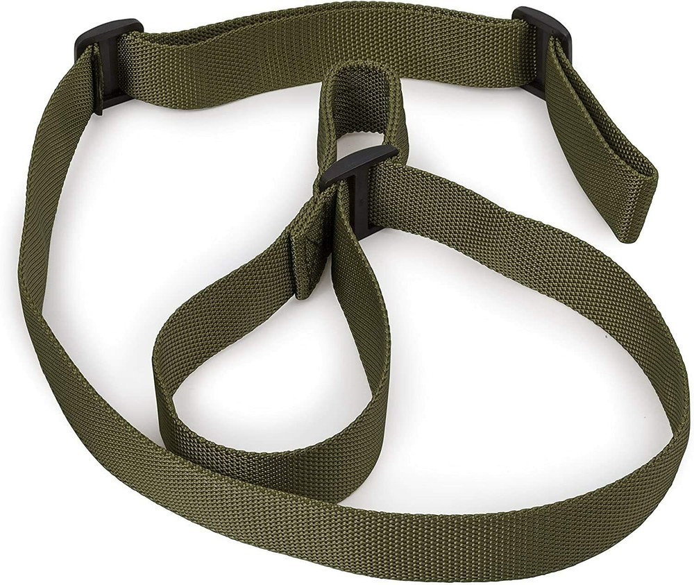 2 Point Rifle Sling - Adjustable Gun Sling with Fast-Loop 1.25 inch Webbing