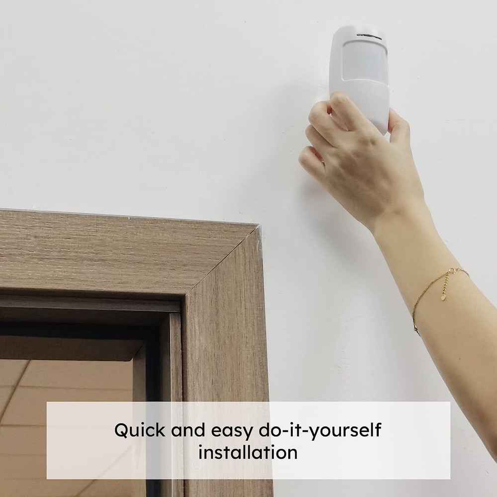 Alarm 7-Piece Home Security Kit – Wireless System With Motion Sensor & Keypad US