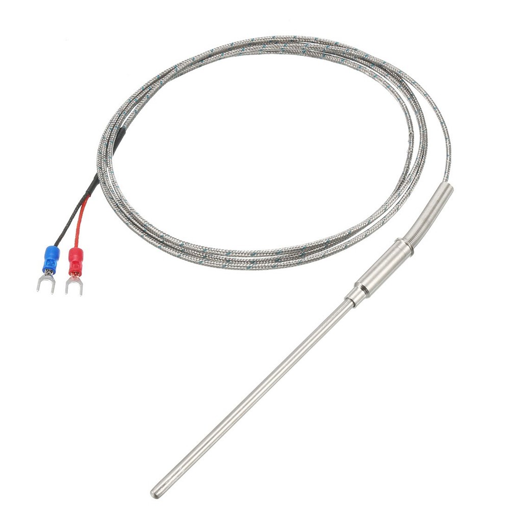 K Type Temperature Sensor Probe 1.5M Cable 4x100mm Probe Thermocouple