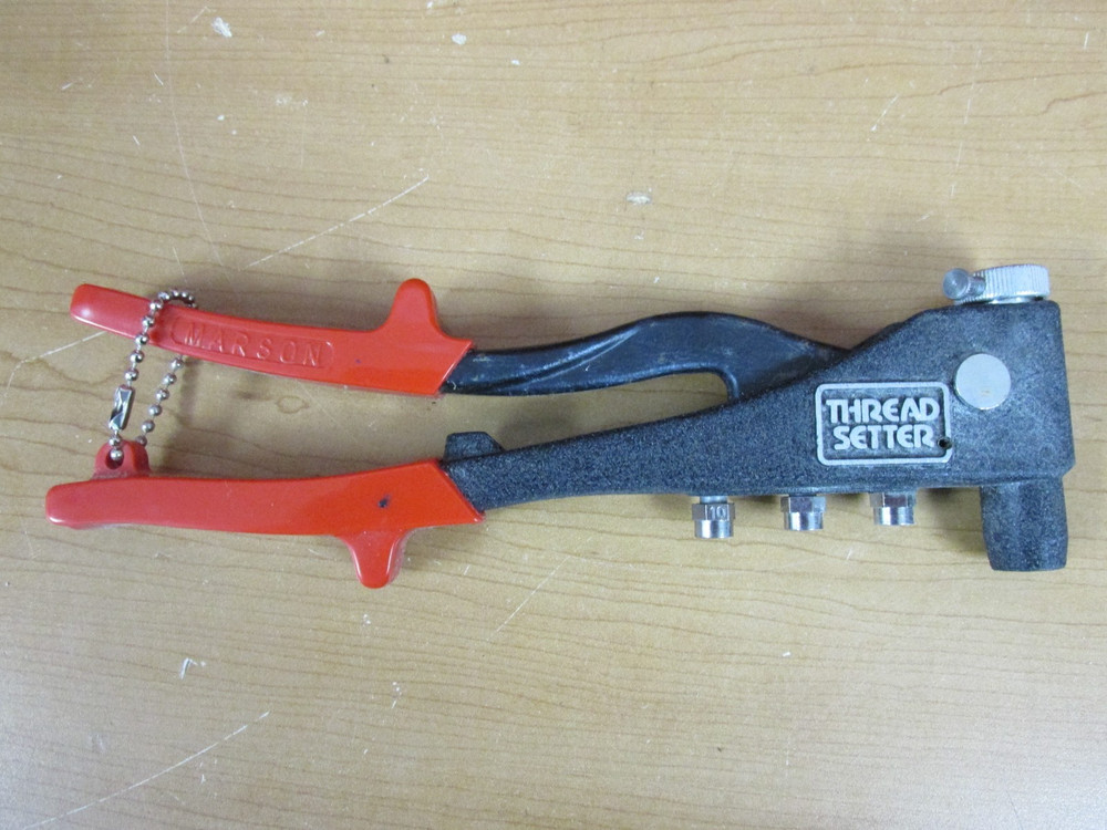 Marson #39202 Thread-Setter Kit SAE Threaded Inserts Klik Poly Nuts