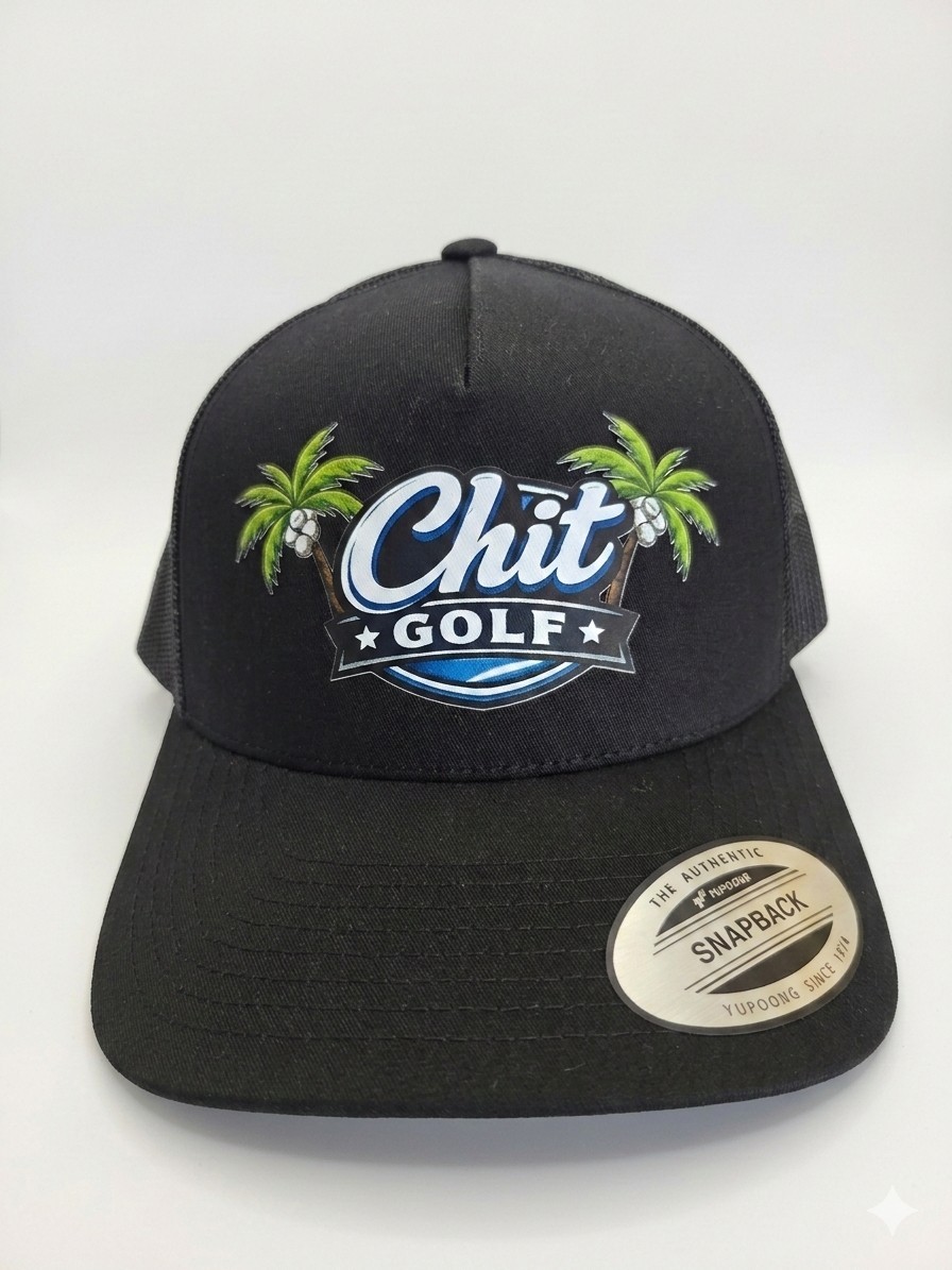 Chit Golf Miami Snow Trucker Hat