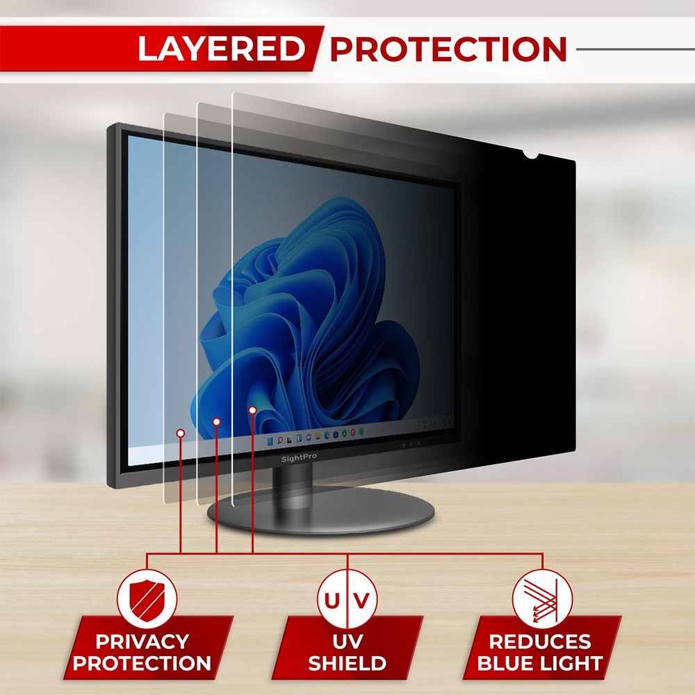 SightPro 24 Inch 16:9 [2 Pack] Computer 24 (Diagonal)