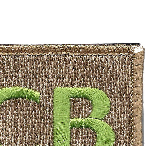 22nd Training Squadron ECB Green Patch Hook And Loop