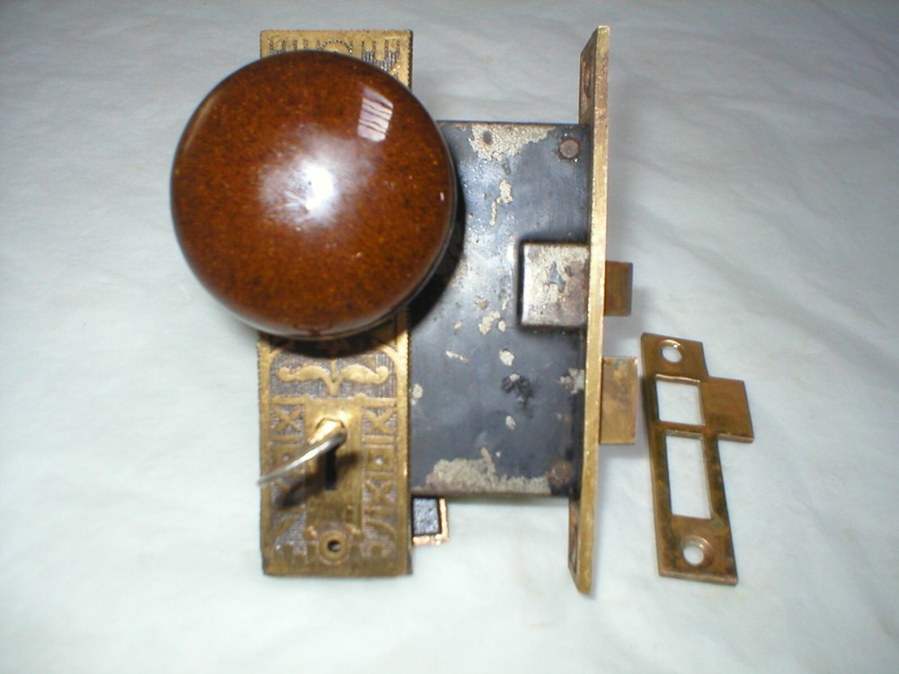 Antique Victorian Era Door Hardware