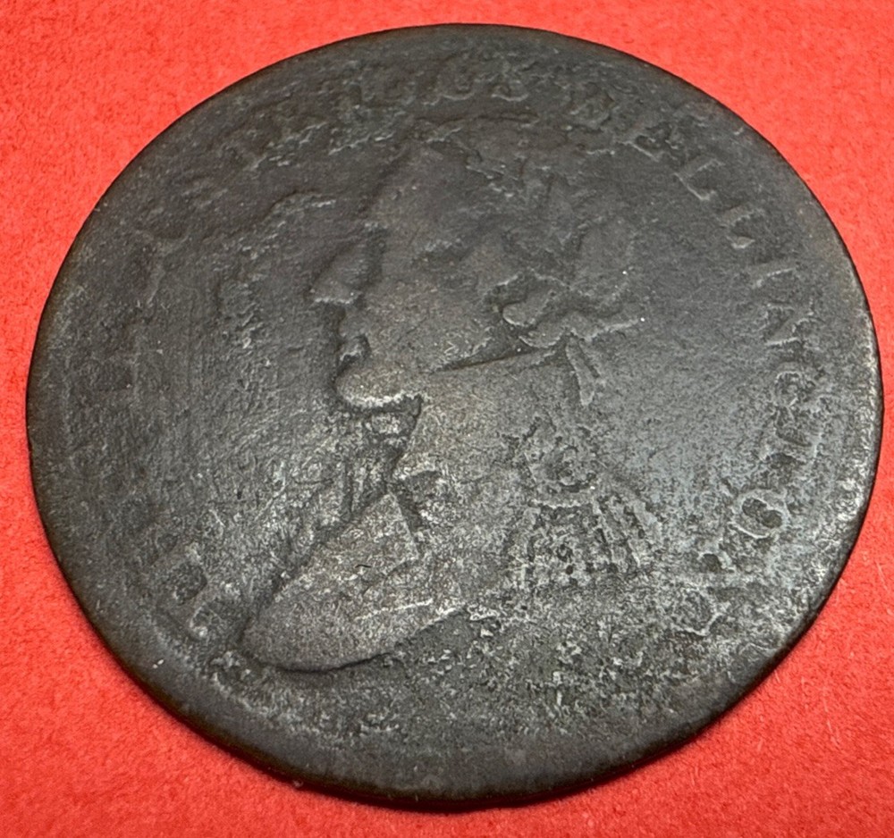 Canada 1816 Waterloo Wellington Half Penny Token