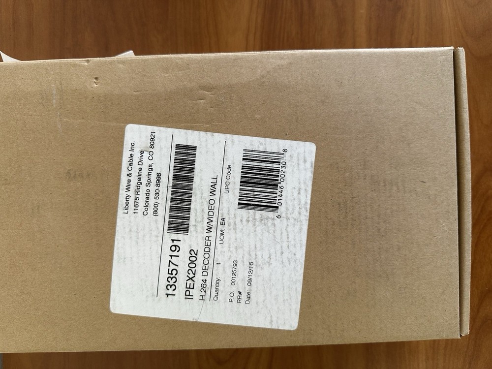 Liberty AV IPEX2002 HDMI over IP Decoder Scalable 1080p NEW
