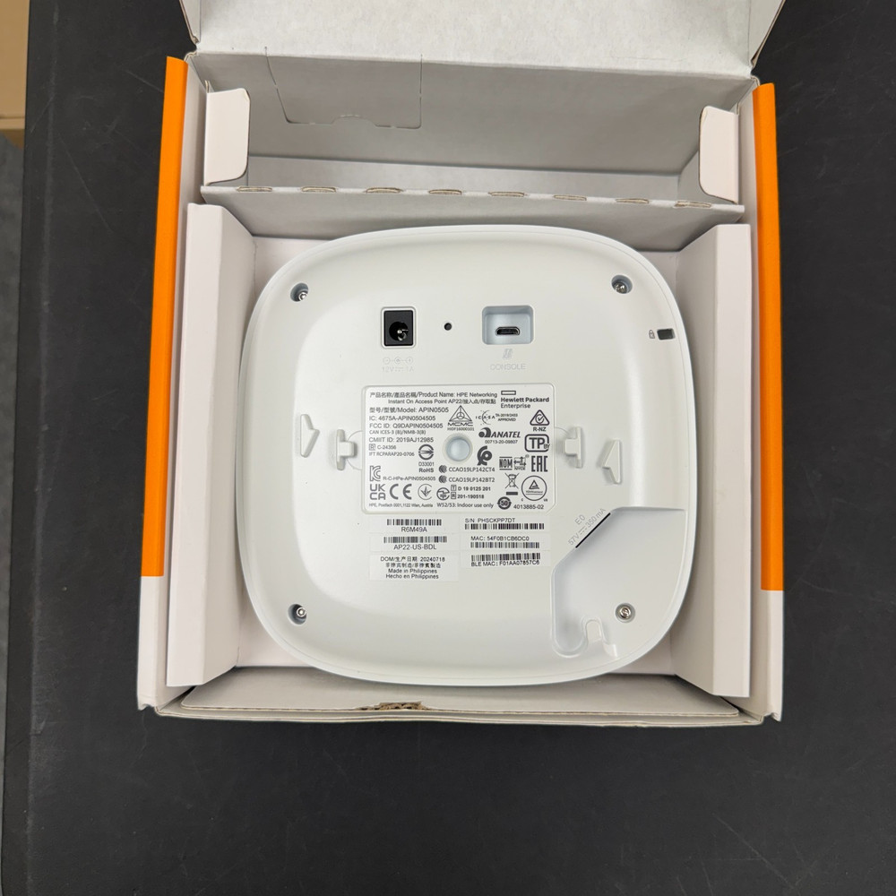 HPE Networking Instant On AP22 - wireless access point - (R6M49A) OPEN BOX