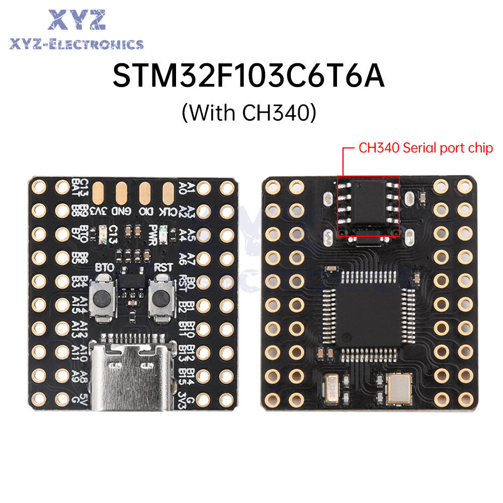 Mini STM32F103C8T6 STM32F103C6T6A CH340 Development Board ARM Minimum System