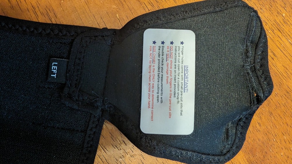 WODies Wrist Wraps Black