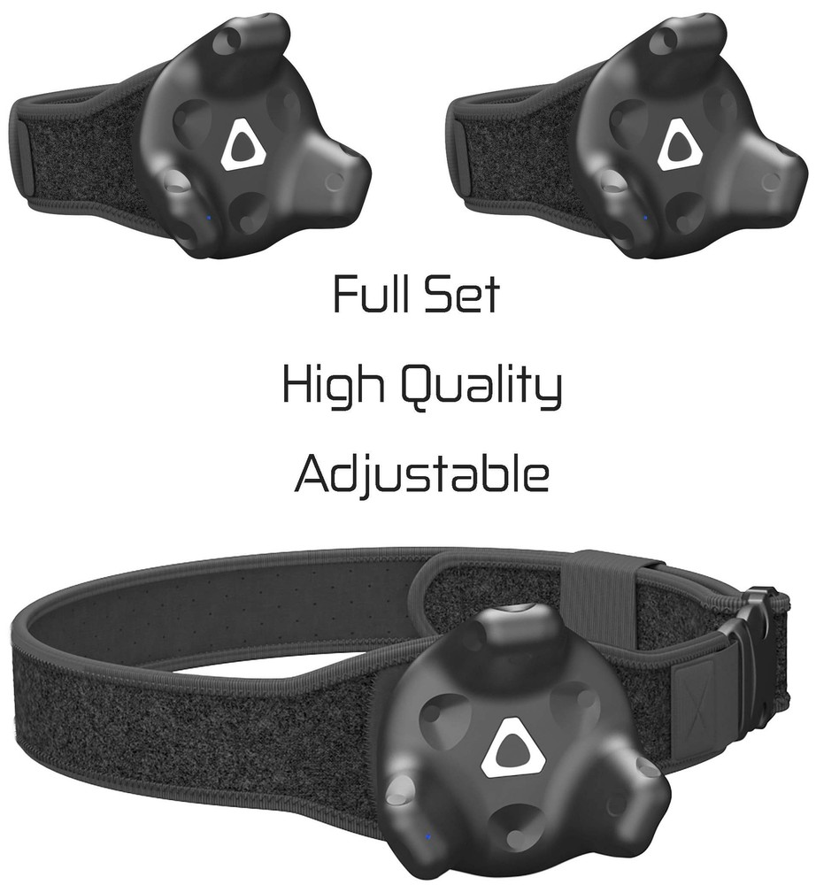 Skywin VR Tracker Belt and Tracker Strap Bundle for HTC Vive System Tracker P...