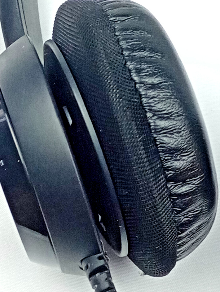 Logitech USB Wired Headset w/ Mic Inline Volume Control Black PC Laptop Tested