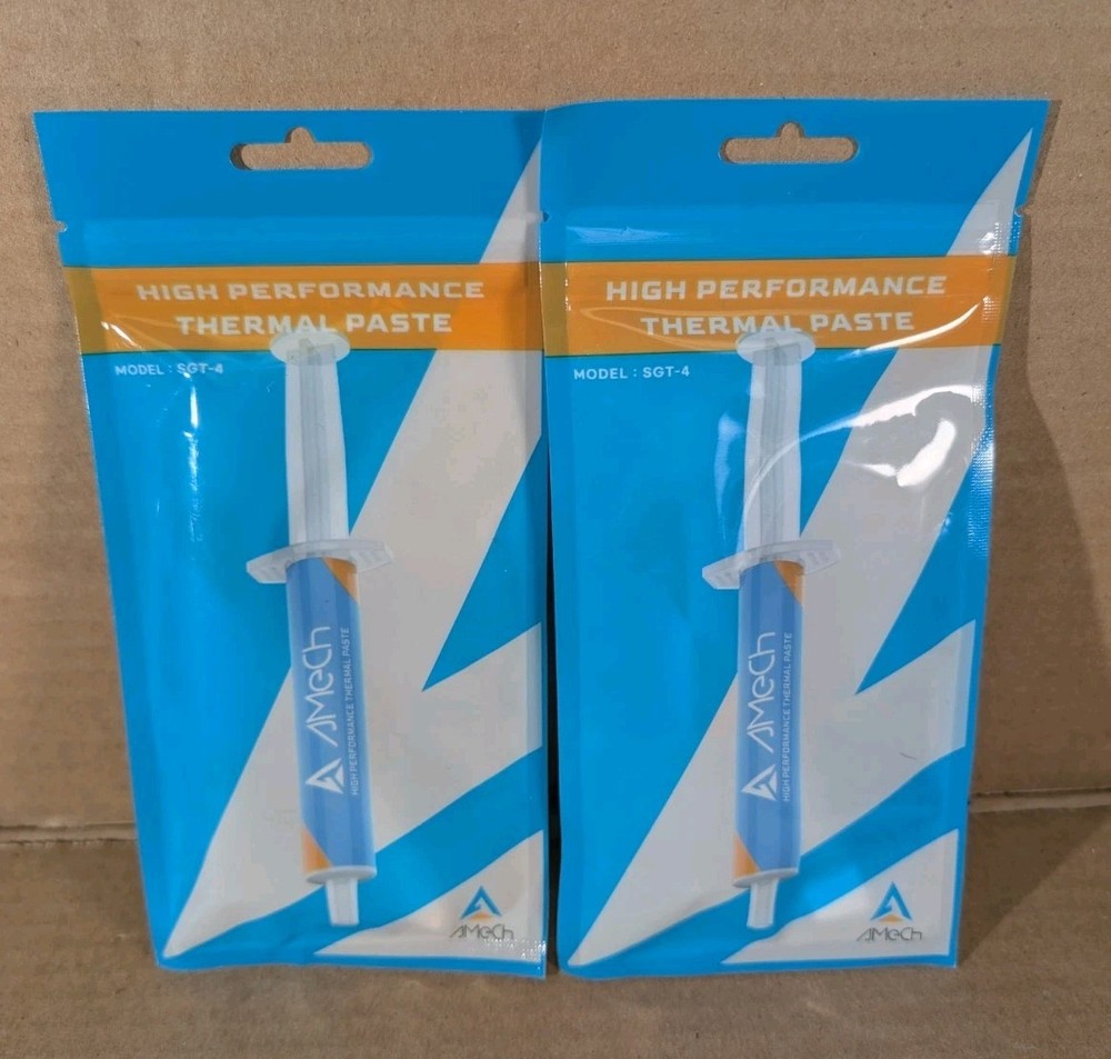 2 Pack - SGT-4 Thermal Paste 4g, Spatula, Ultimate Performance Thermal Paste PC