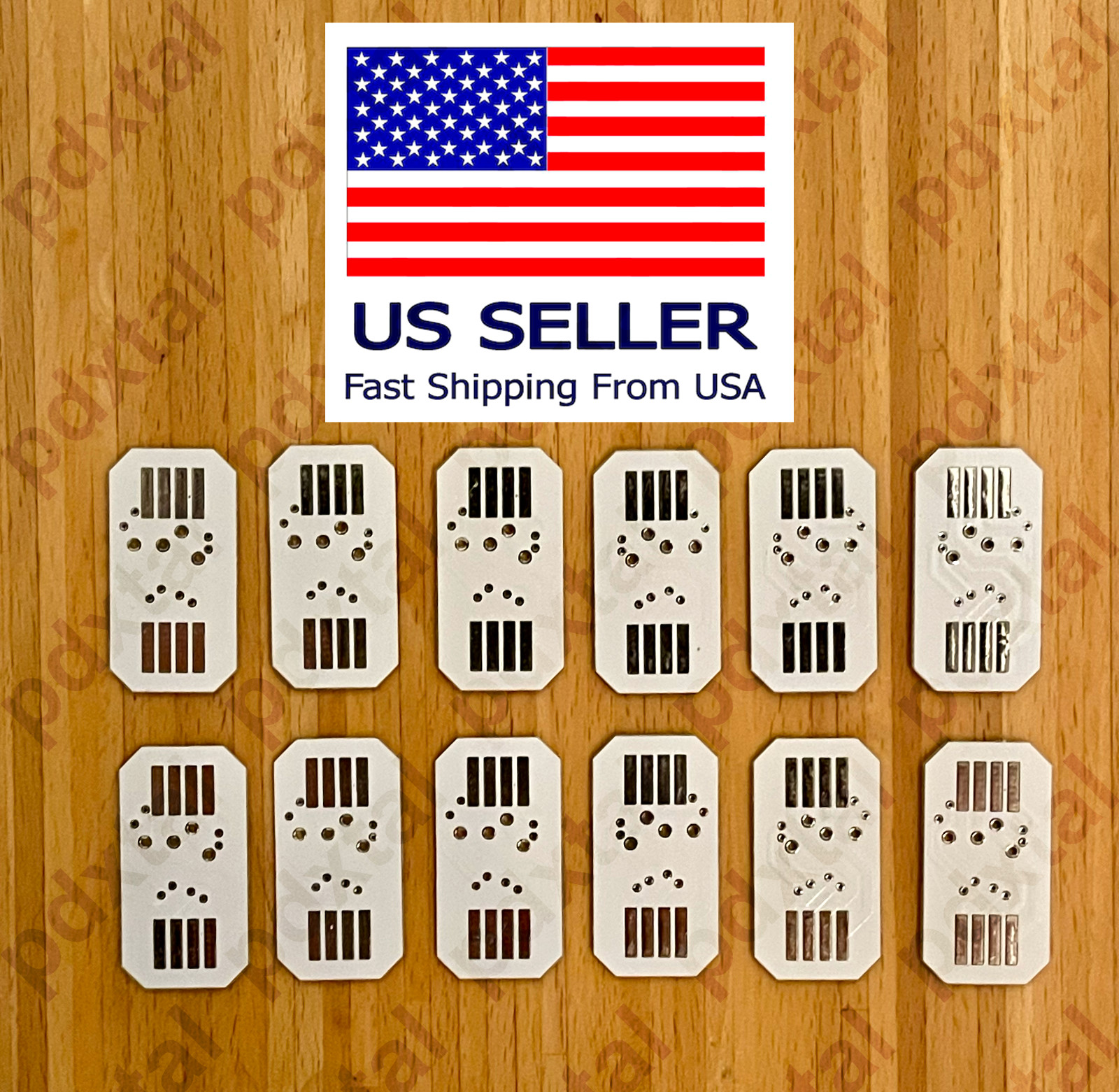 12-pack Nanoleaf AURORA Rigid Linker Link Connector Replacement - (NC04-0002)