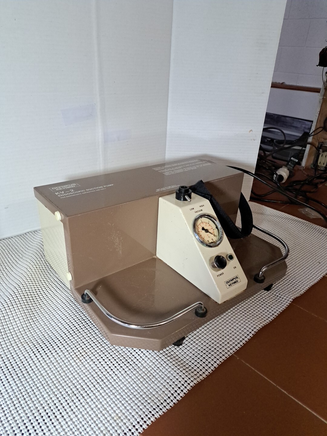 Vintage Collectable Olympus KV-2 Endoscopic Suction Pump Working