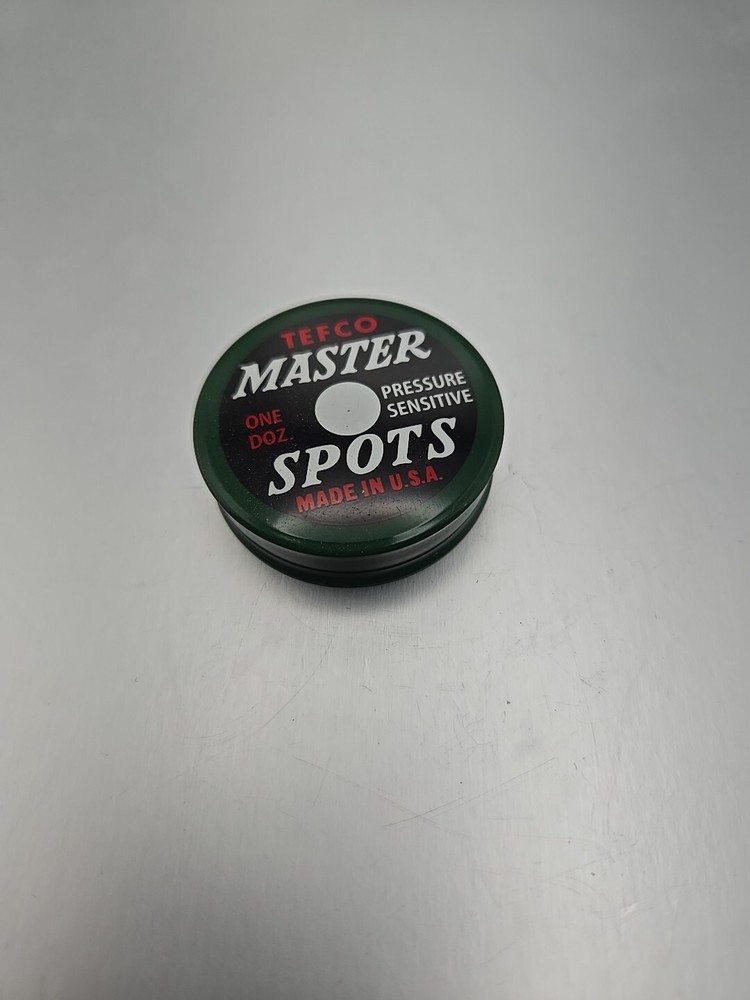Tefco Master Spots 12ct., Head / Racking Spot  Dot Pool Billiards