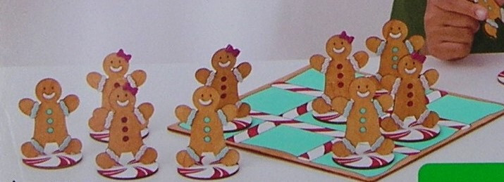 Creatology Gingerbread Tic Tac Toe Kit ages 6+ NIB